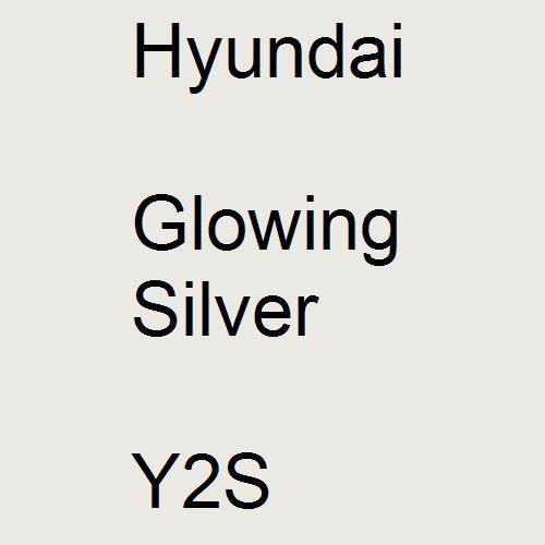 Hyundai, Glowing Silver, Y2S.